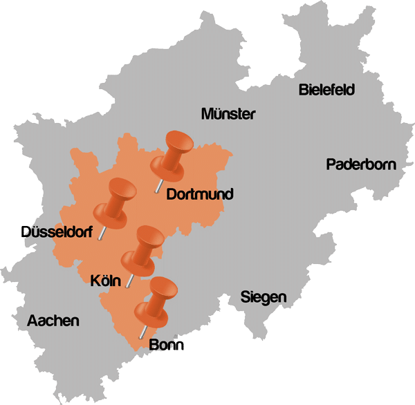 mr. Lox bietet Autoöffnung in der gesamten Rhein-Ruhr Metropolregion an.