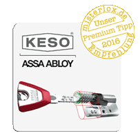 KESO Schließanlagen empfehlen wir für Kunden mit höchsten Ansprüchen. Die Schließanlage von KESO bietet Komfort & Sicherheit!
